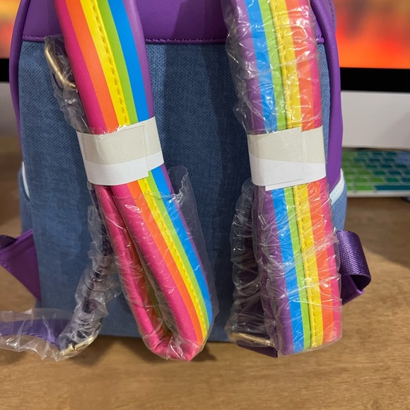 Lisa Frank Loungefly Panda Painter Backpack purse NWT - Picture 8 of 11